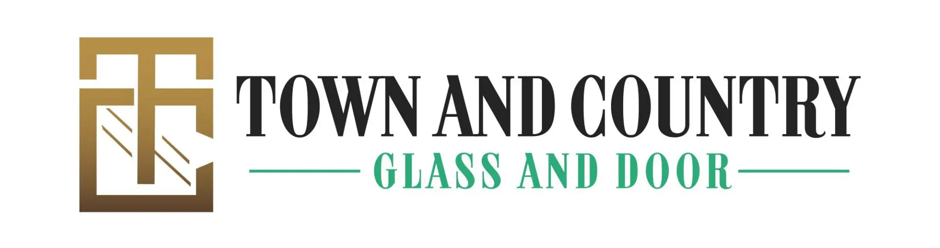 A brown and green logo with the words " glass and carpet "